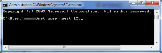 Create a password for the Guest account on Windows XP Picture 1