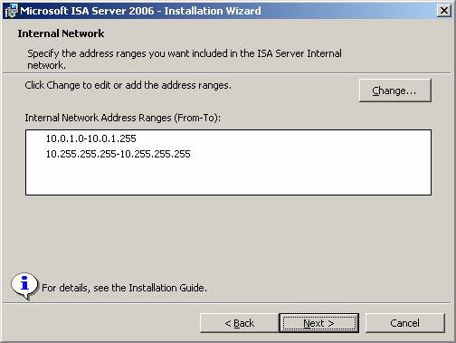 Create a Site-to-site VPN on ISA 2006 (Part 3) Picture 23