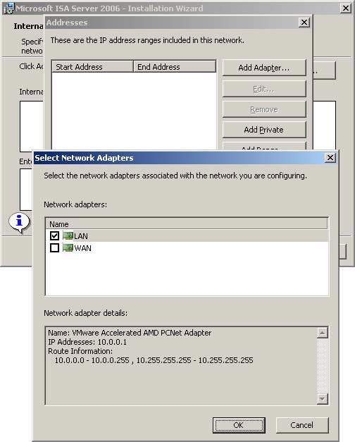 Create a Site-to-site VPN on ISA 2006 (Part 3) Picture 9