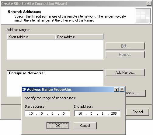 Create a Site-to-site VPN on ISA 2006 (Part 4) Picture 11
