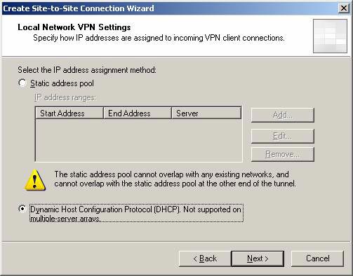 Create a Site-to-site VPN on ISA 2006 (Part 4) Picture 5