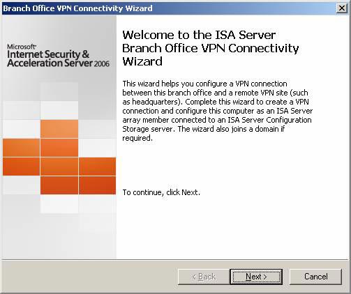 Create a Site-to-site VPN on ISA 2006 (Part 5) Picture 20