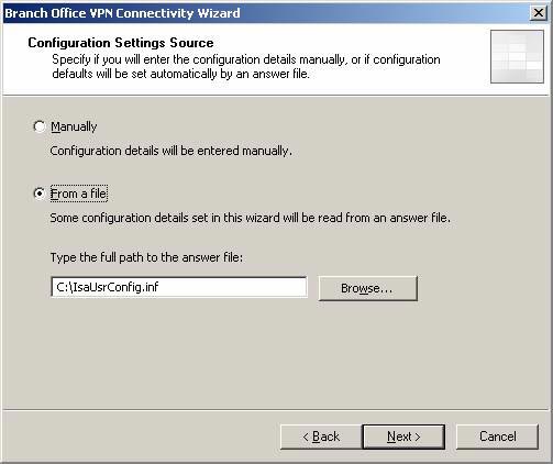 Create a Site-to-site VPN on ISA 2006 (Part 5) Picture 21