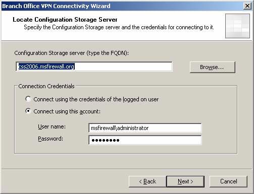 Create a Site-to-site VPN on ISA 2006 (Part 5) Picture 34