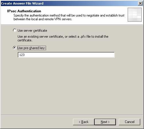 Create a Site-to-site VPN on ISA 2006 (Part 5) Picture 9