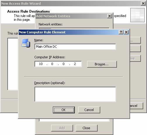 Create a Site-to-site VPN on ISA 2006 (Part 6) Picture 26
