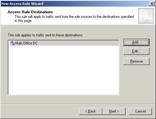 Create a Site-to-site VPN on ISA 2006 (Part 6) Picture 28