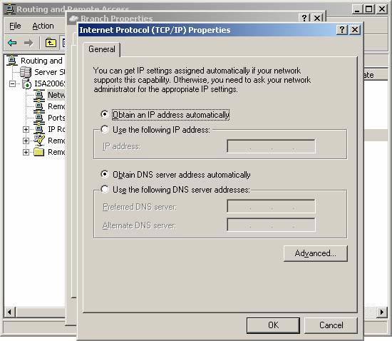 Create a Site-to-site VPN on ISA 2006 (Part 6) Picture 3