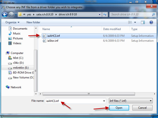 Create a Windows XP installation disc for laptops using SATA hard drives Picture 7