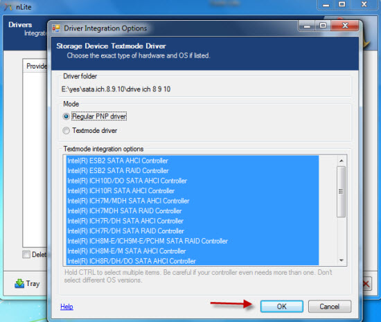 Create a Windows XP installation disc for laptops using SATA hard drives Picture 8