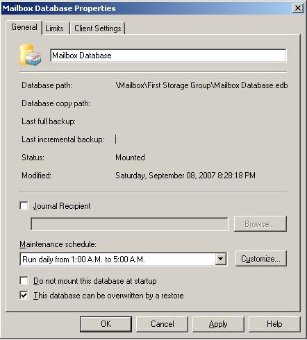 Create Active Directory accounts from the Exchange database (Part 1) Picture 3