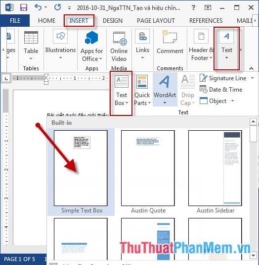 How To Search For Text Boxes In Word