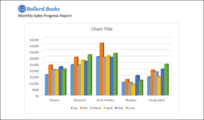 Create and insert Word 2016 charts Picture 6