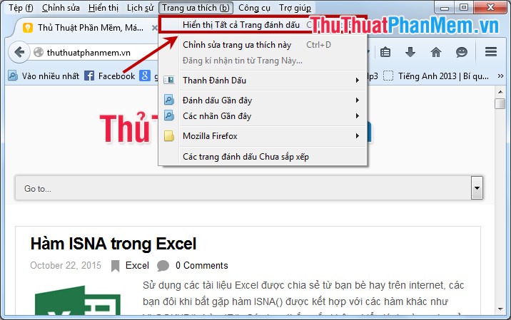 Create and manage bookmarks in Firefox Picture 16