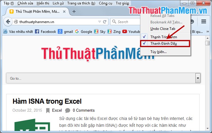 Create and manage bookmarks in Firefox Picture 7