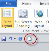 Create and use automated macros in Word 2010 Picture 6
