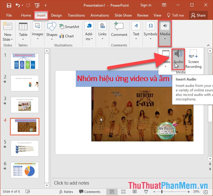 Create and use effects for audio and video in PowerPoint Picture 1