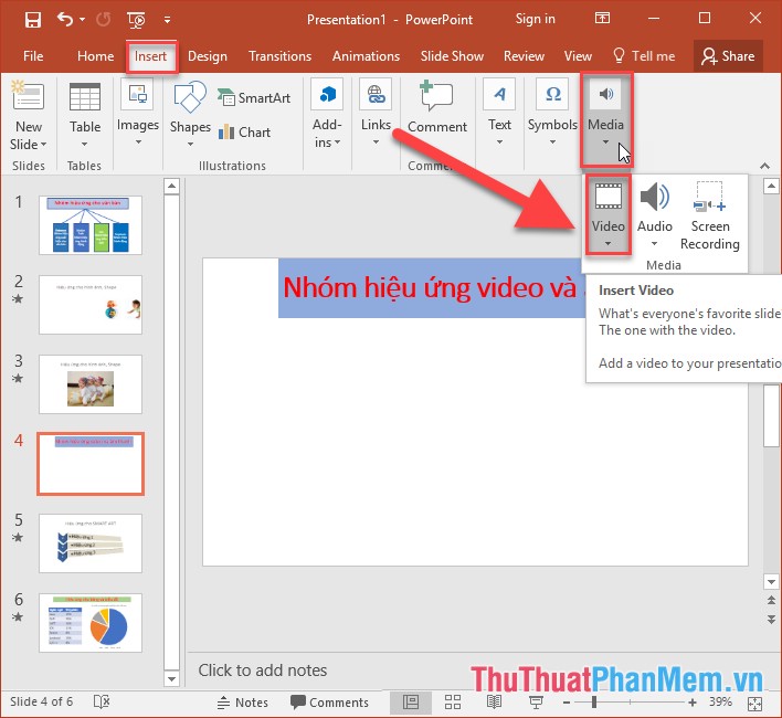 Create and use effects for audio and video in PowerPoint Picture 6