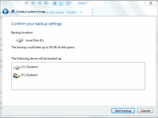 Create Backup System Image In Windows 7 - TipsMake.com