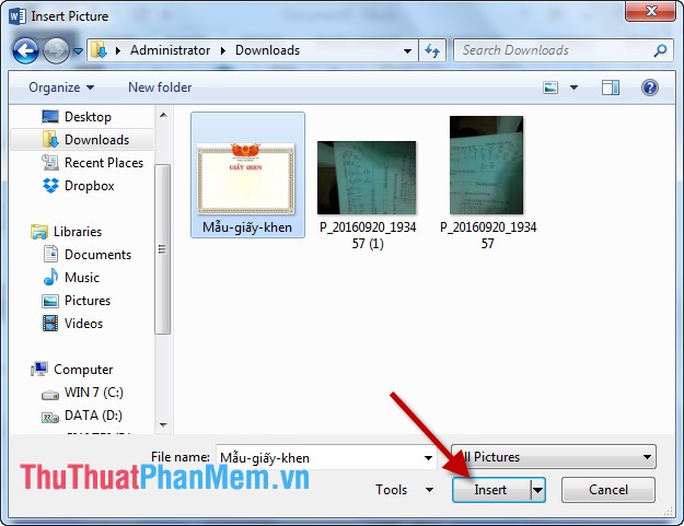 Create borders for text pages in Word Picture 11