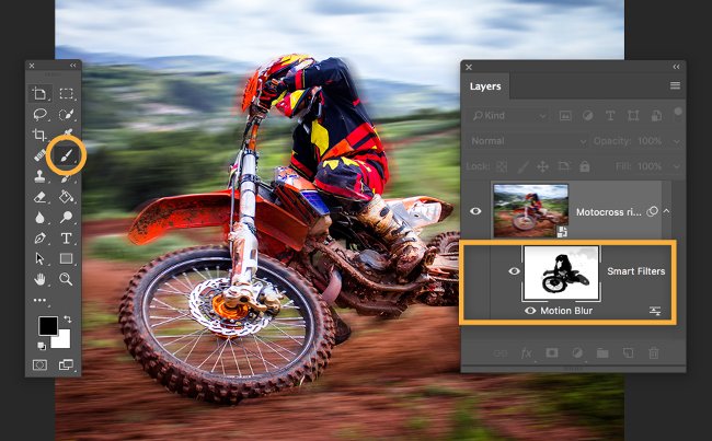 Create creative blur for photos on Adobe Photoshop Picture 4