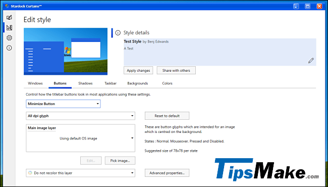 Create custom themes on Windows 10 with Stardock Curtains Picture 5