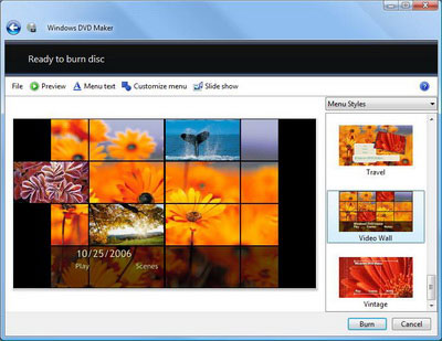 Create DVD Photo Album to show on a popular DVD Picture 4