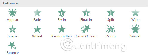 Create effects for text and objects in PowerPoint 2016 Picture 1