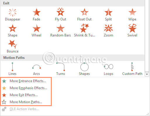 Create effects for text and objects in PowerPoint 2016 Picture 8