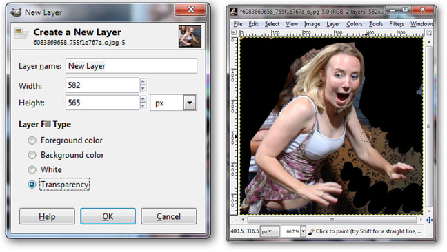 Create ghosts in Photoshop or GIMP Picture 19
