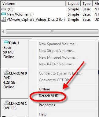 Create, install and attach VHD files Picture 10