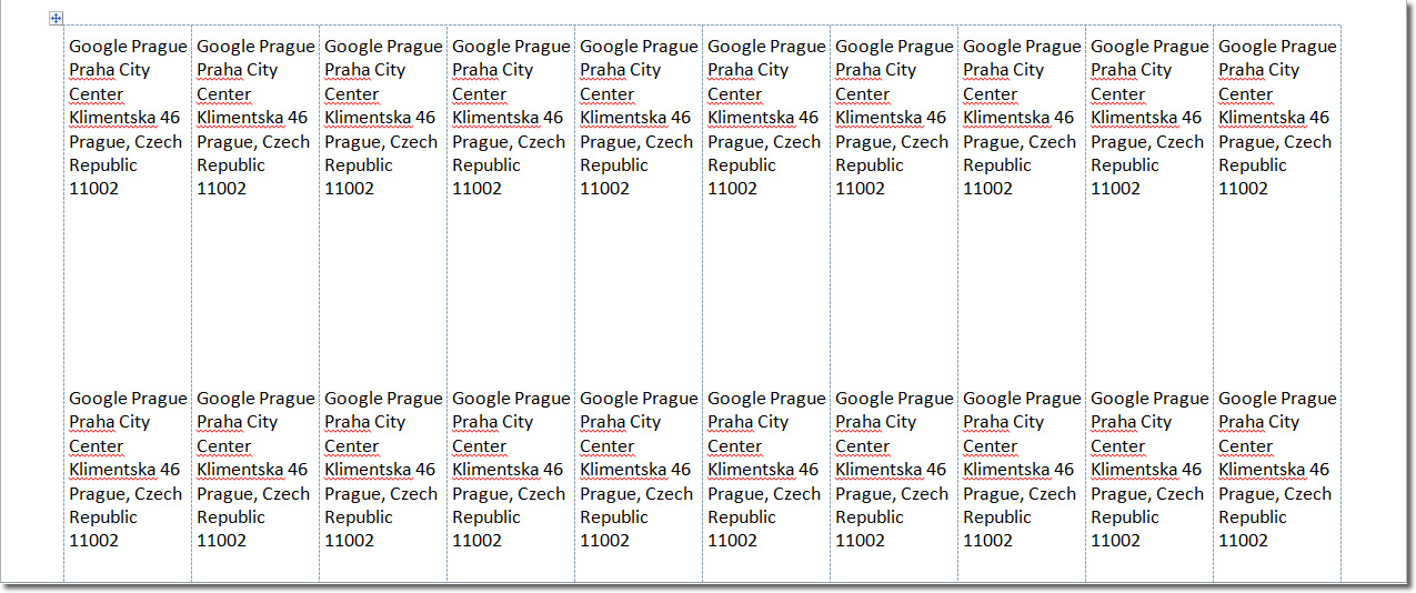 Create Label in Word 2010 Picture 5