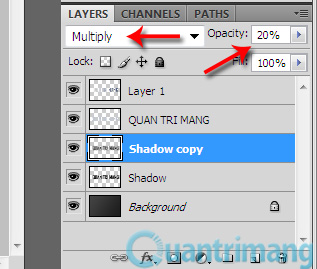 Create light effects and shadows in Photoshop Picture 10