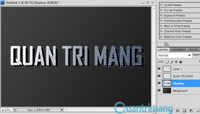 Create light effects and shadows in Photoshop Picture 6