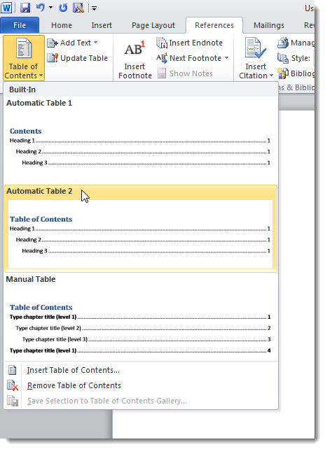 Create Master Document in Word 2010 from many Word files Picture 9