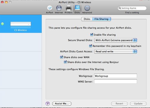 Create Network Drive with AirDisk in OS X Picture 2
