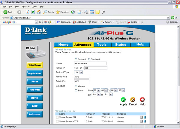 Create P2P programs on the network using a broadband router Picture 17