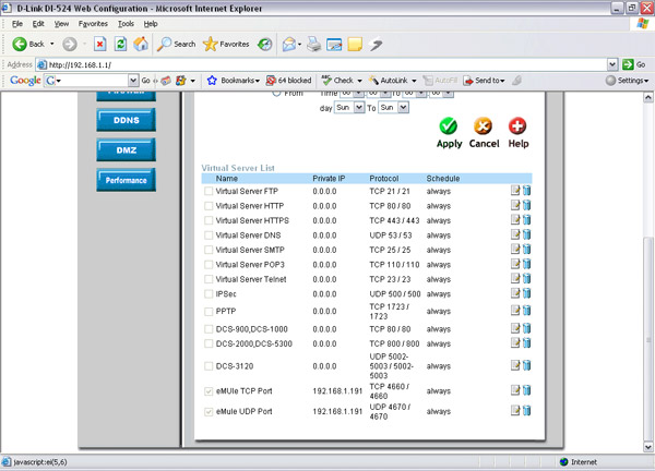 Create P2P programs on the network using a broadband router Picture 18