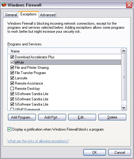 Create P2P programs on the network using a broadband router Picture 6