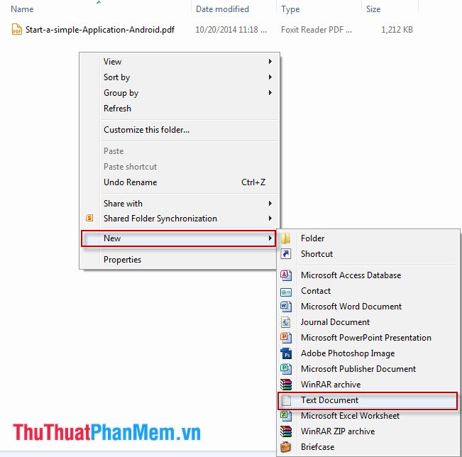 Create password to protect folders without using software Picture 1