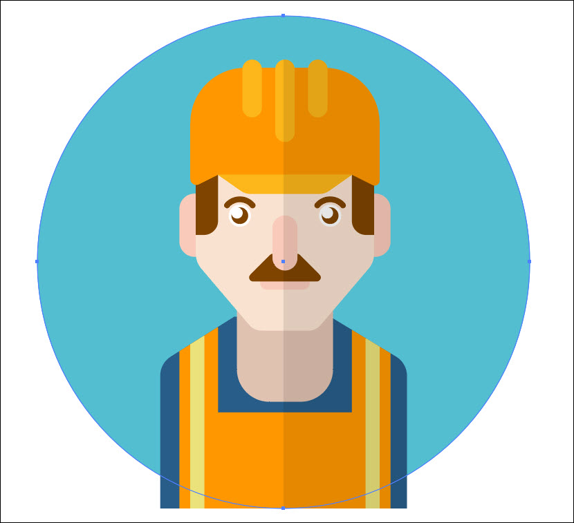 Create professional avatars with Adobe Illustrator Picture 51