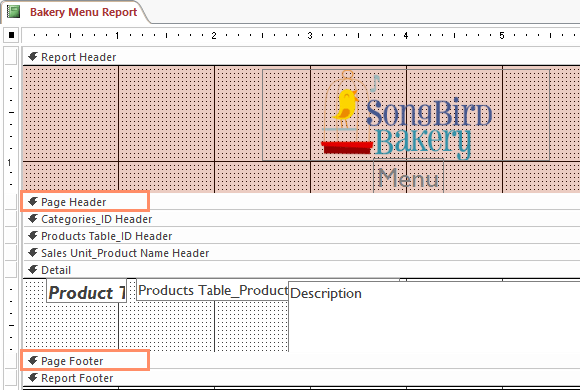 Create reports in Access 2016 and use advanced reporting options Picture 23