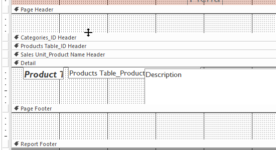Create reports in Access 2016 and use advanced reporting options Picture 24