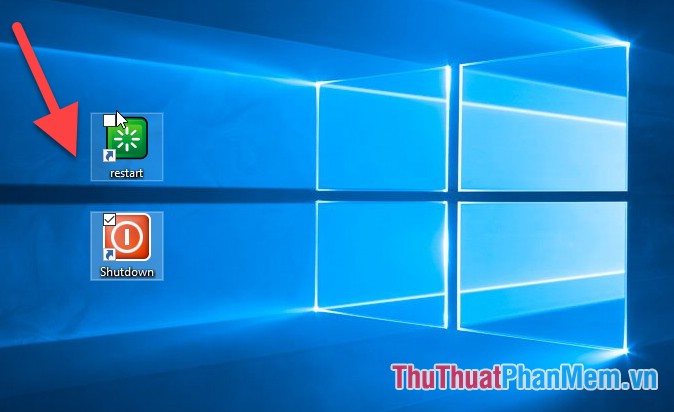 Create shortcut icon, quick boot on screen - Create Shortcut Shutdown, Restart, Sleep on Desktop Picture 9
