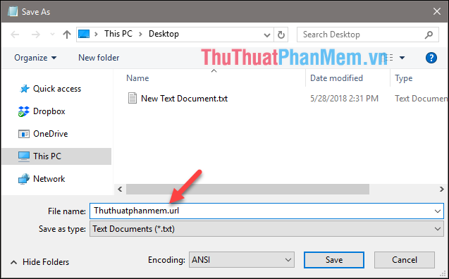 Create Shortcuts for Website on Desktop Picture 10