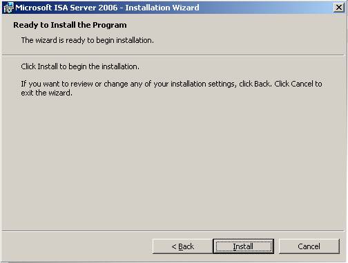 Create Site to Site VNP with the ISA 2006 Firewall Branch Office Connection Wizard - Part 2 Picture 17