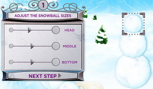 Create snow-old man through Yahoo! Picture 1