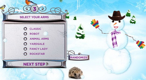 Create snow-old man through Yahoo! Picture 3