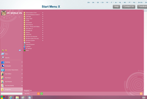Create Start button on Windows 8 Picture 7