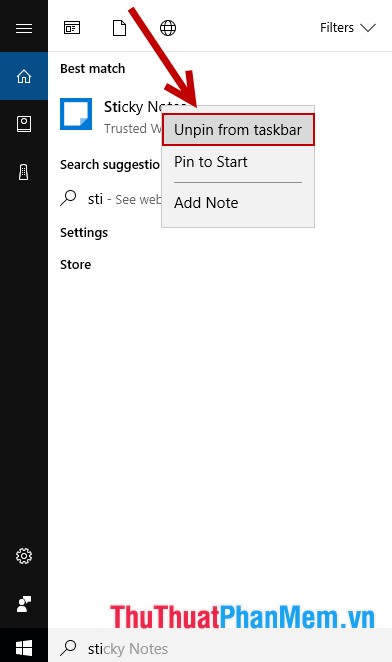 Create Sticky Note - Notes on the Windows 10 Desktop Picture 14